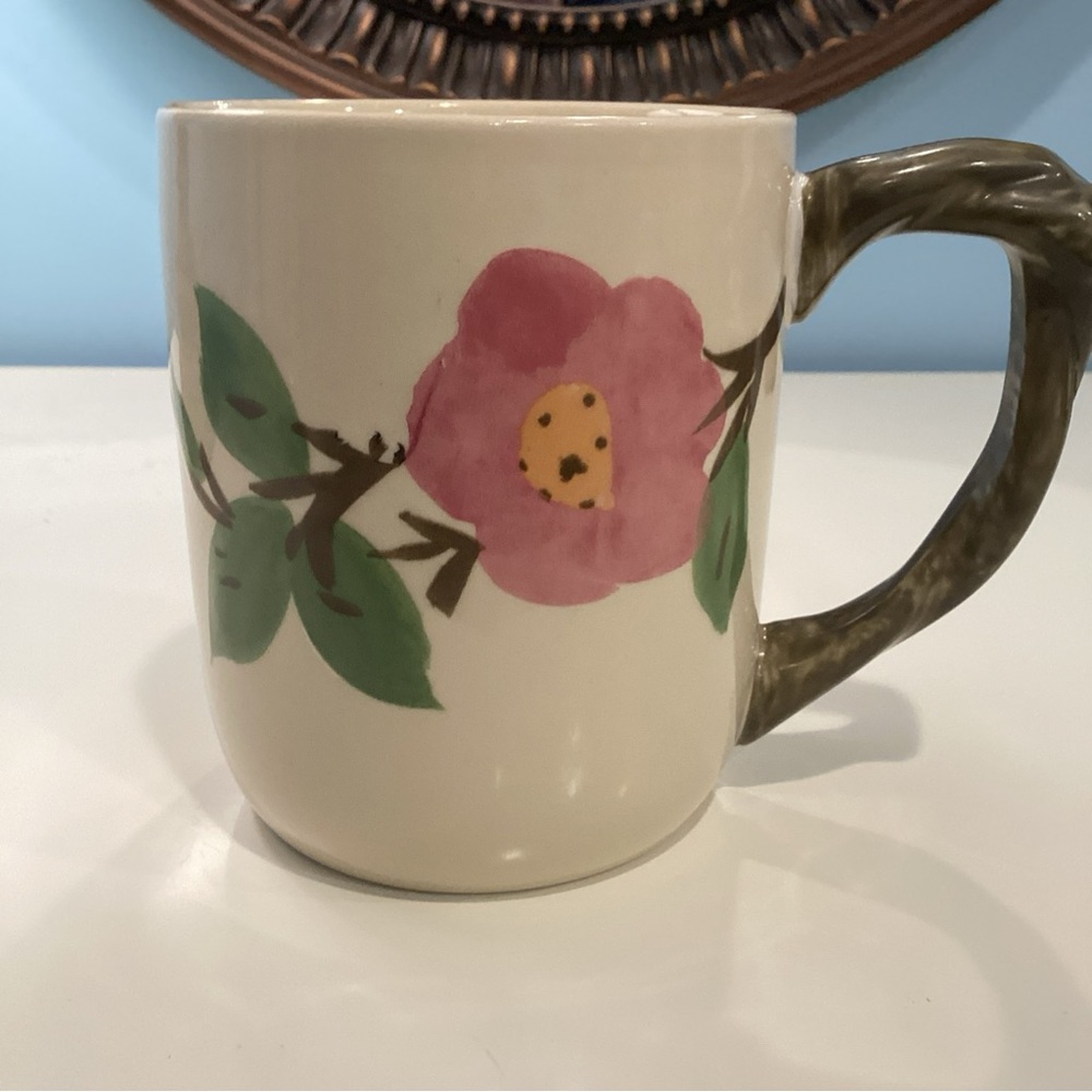 Franciscan Desert Rose Grandmug 4622340 Vintage Cottage Farmhouse Discontinued ￼
